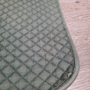 Quilt Jumper Saddle Pad *gc, v. faded, holey edges, mnr rubs, hair, undone stitching