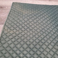 Quilt Jumper Saddle Pad *gc, v. faded, holey edges, mnr rubs, hair, undone stitching