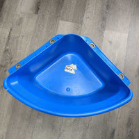 Plastic Corner Feeder *vgc/xc, clean, mnr dusty, scratches & scrapes, older?