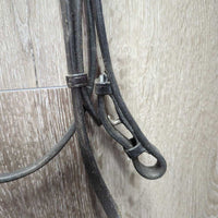 Rsd Bridle *gc. v.stiff, v.dry, tight keepers, rubs, older, edge scrapes
