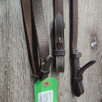 Rsd Padded Bridle, Braided Reins *gc, rubs, clean, scrapes, faded, tight keepers, faded, older?
