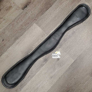 Padded Leather Anatomical Dressage Girth *vgc, dirty & hairy seams, mnr dirt, scuffs, scratches & stains?