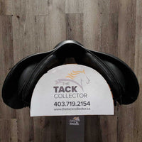 17.5 XW *8" Sankey Black Label All Purpose, 2 Billet Guards, 2 Front Velcro Blocks, Black Sankey Cover
