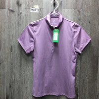 SS Sun Shirt, 1/2 Zip Up, mesh pits *xc