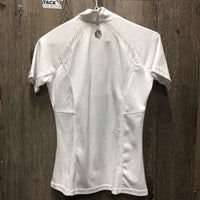 SS Show Shirt, 1/2 Zip Up, Mesh pits *vgc, mnr snags
