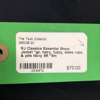 Show Jacket *gc, hairy, fuzzy, sides: rubs & pills
