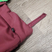 Fleece Lined Winter EuroSeat Breeches *gc, seam puckers, hairy & linty, broken belt loop, undone stitching
