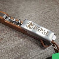 "Wine Down" Hoof Pick, bottle, and wine opener *vgc, mnr dirt, scuffs
