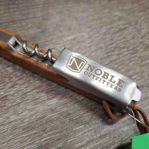 "Wine Down" Hoof Pick, bottle, and wine opener *vgc, mnr dirt, scuffs