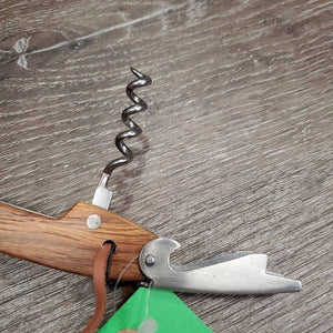 "Wine Down" Hoof Pick, bottle, and wine opener *vgc, mnr dirt, scuffs