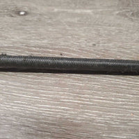 Dressage Whip, Thick Rubber Handle *gc/fair, rubs, snags, frays & dirt