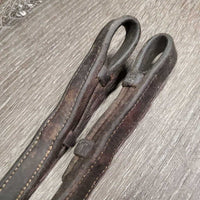 FS Rsd Soft Thick Hunter Braided Reins *vgc, mnr sm slice, dirt, rubs & scrapes