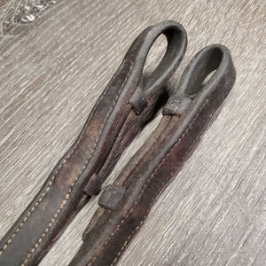 FS Rsd Soft Thick Hunter Braided Reins *vgc, mnr sm slice, dirt, rubs & scrapes