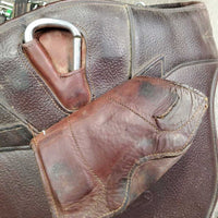 Lg Belly Girth, 2x els, Caribiner, Magnetic Cover *vgc, clean, rubs, scrapes, creases Cover: torn edge, weak corner & scrapes
