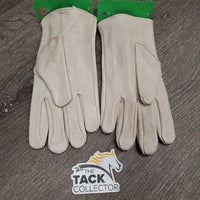 Pr Deerskin Gloves *xc, clean, stains, older?
