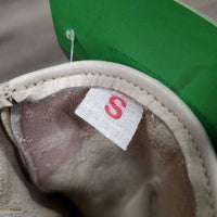 Pr Deerskin Gloves *xc, clean, stains, older?
