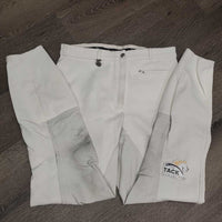 Hvy Ribbed Full Seat Breeches *vgc, mnr hair, stains & rubs, older

