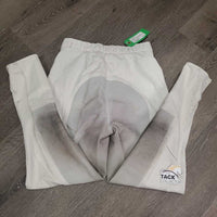 Hvy Full Leather Seat Breeches *gc, older, seam puckers, stains, dirty?discolored legs
