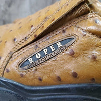 Pr Western Pull On Shoes *gc, scuffs, scrapes, deep scratches, rubs
