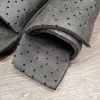 2 Hvy Foam Leg Protectors *vgc, clean, scratches, older
