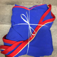 Closed Front Hvy Canvas Stable Sheet, 2 legs, 0 tail *vgc, clean, mnr stains/dirt?
