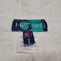 Quilt Sheepskin Half Pad *vgc, clean, clumpy, mnr hair, stains, dingy
