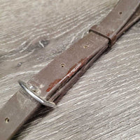 FS Rsd Breastplate, 2x Running Martingale Attachments *gc, mnr cracked & peels, rubs, loose threads & frays, missing keeper

