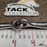 PONY Thin Full Cheek Snaffle Bit *xc, clean, mnr scuffs & stains
