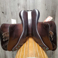 17" XW 6" Equipe Expression Close Contact, 2 Billet Guards, Purple Fleece Cover, Felt Flocking, Flaps: 13.5"L x 13.5"W Serial #: 17 M 3502099 JEXES +2 +1
