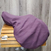 17" XW 6" Equipe Expression Close Contact, 2 Billet Guards, Purple Fleece Cover, Felt Flocking, Flaps: 13.5"L x 13.5"W Serial #: 17 M 3502099 JEXES +2 +1
