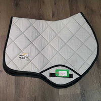Thick Quilt Jumper Saddle Pad *gc, clean, dingy, puckers, stains, rubs, faded, threads, snags
