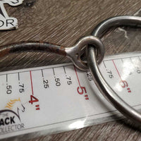 v.Thin Sweet Iron Curved Western Loose Ring *gc, clean, v.rusty, scratches, chipped
