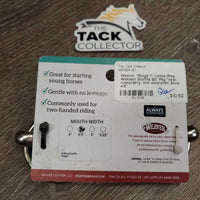 "Stage 1" Loose Ring Western Snaffle Bit, Pkg *new, dusty/dirty, mnr scratches
