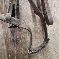 Rsd Bridle, Clinker Browband, Braided Reins *gc/fair, dirty, stiff, xholes, creases, rubs

