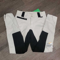 Full Seat Breeches *gc, stains, dingy, older, seam puckers
