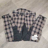 Hvy Full Seat Breeches *gc, older, stretched?shrunk, v.creased
