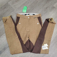 Hvy Cotton Full Seat Breeches *xc/like new, older
