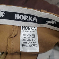 Hvy Cotton Full Seat Breeches *xc/like new, older
