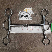 SS Pinchless Rotating Training Western Bit, copper inlay *xc, clean, scuffs & scratches
