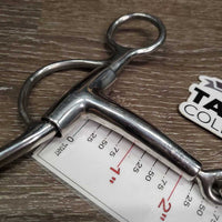 SS Pinchless Rotating Training Western Bit, copper inlay *xc, clean, scuffs & scratches
