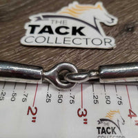 SS Pinchless Rotating Training Western Bit, copper inlay *xc, clean, scuffs & scratches
