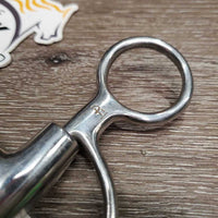 SS Pinchless Rotating Training Western Bit, copper inlay *xc, clean, scuffs & scratches
