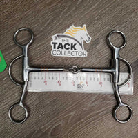 SS Pinchless Rotating Training Western Bit, copper inlay *xc, clean, scuffs & scratches
