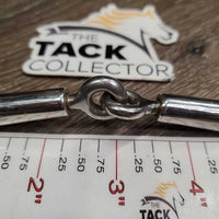 SS Pinchless Rotating Training Western Bit, copper inlay *xc, clean, scuffs & scratches
