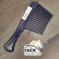 Wide Tooth Plastic Mane Comb *gc, clean, scratches, scrapes, marker
