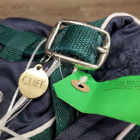 Fleece Cooler, tail *gc, clean, pilly, hair, mnr tear, repairs, snags, rubs, unstitched, frayed
