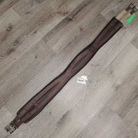 Padded Center Neoprene Nylon Web Girth, x1 els *gc/fair, clean, rubs, torn/holey edges, unstitched edge, stains, older, rust
