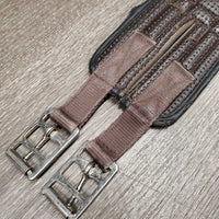 Padded Center Neoprene Nylon Web Girth, x1 els *gc/fair, clean, rubs, torn/holey edges, unstitched edge, stains, older, rust

