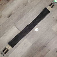 Nylon Web Fleece Girth, x2 els *gc, clean, hairy, faded, slice, curled edges

