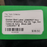 JUNIORS? Hvy Cotton Breeches, Pull On *vgc, mnr faded & hairy
